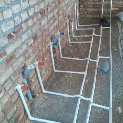 villa-water-and-sewage-piping-mechanical-installations