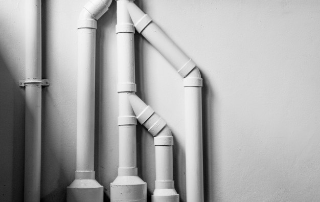 villa-water-and-sewage-piping-mechanical-installations